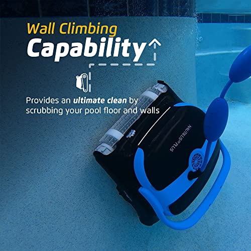 Dolphin Nautilus CC Plus Robotic Pool Vacuum Cleaner Wall Climbing Capability