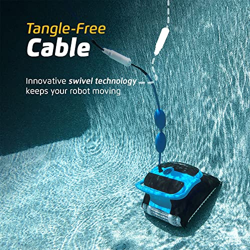 Dolphin Nautilus CC Plus Robotic Pool Vacuum Cleaner Wall Climbing Capability
