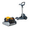 Dolphin Triton PS Robotic Pool Vacuum Cleaner with Universal Caddy for Pool Cleaning